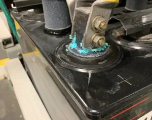 Battery Acid Migration on Battery Post