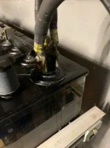 Corrosion Cleaned off Battery Post