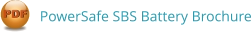 PowerSafe SBS Battery Brochure PDF PDF